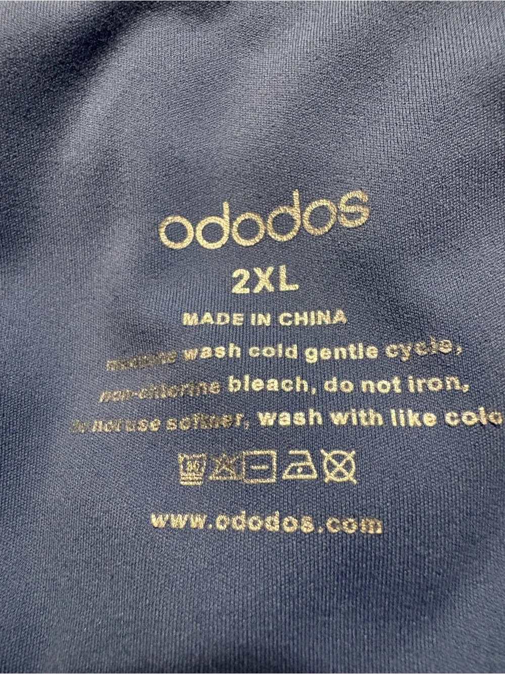 ODODOS calf length, high rise leggings